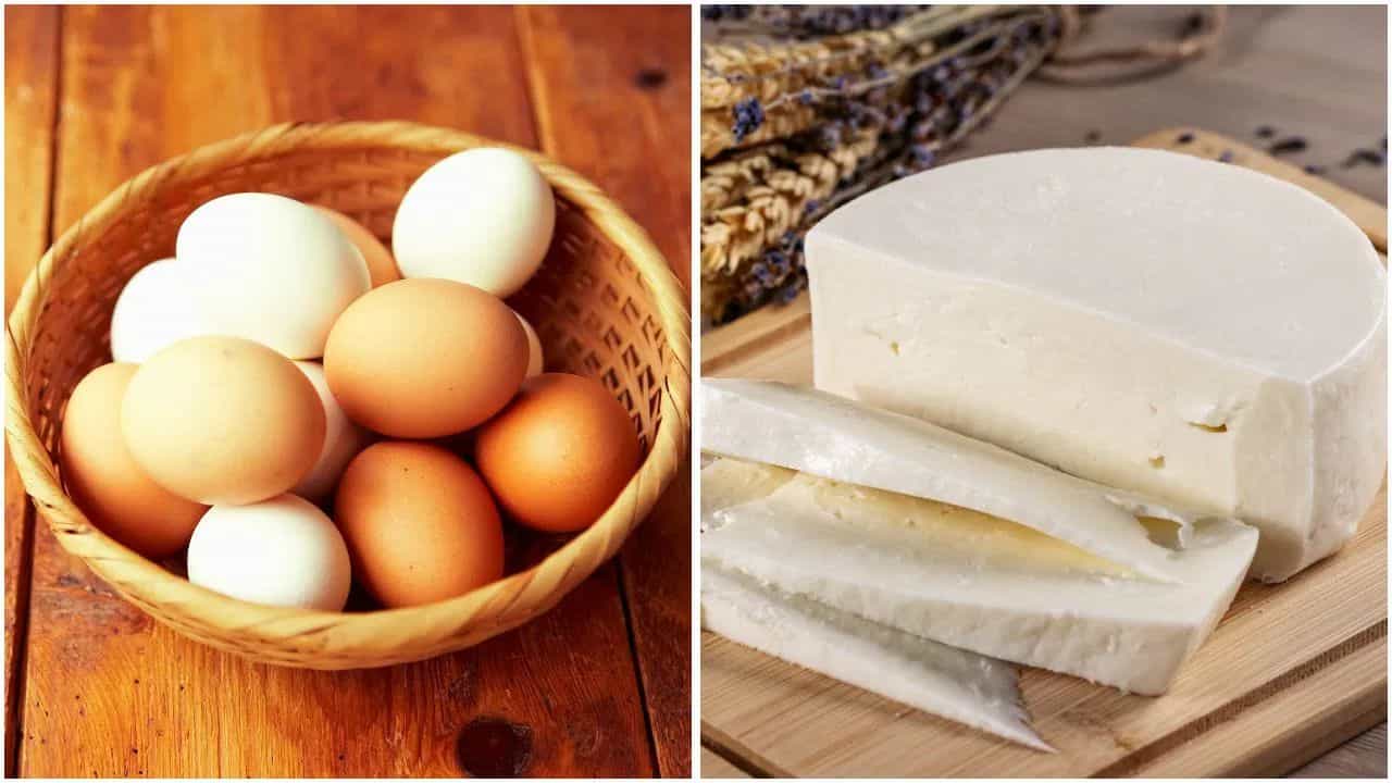 Egg vs Paneer: ਆਂਡਾ ਜਾਂ ਪਨੀਰ... ਕਿਸ ਵਿੱਚ ਹੁੰਦਾ ਹੈ ਜ਼ਿਆਦਾ ਪ੍ਰੋਟੀਨ? Egg vs Paneer: ਆਂਡਾ ਜਾਂ ਪਨੀਰ... ਕਿਸ ਵਿੱਚ ਹੁੰਦਾ ਹੈ ਜ਼ਿਆਦਾ ਪ੍ਰੋਟੀਨ?