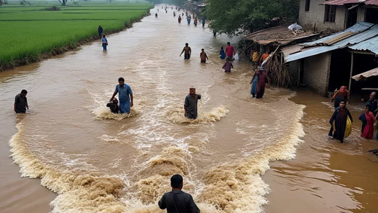 ਪੰਜਾਬ ਚ 19 ਅਗਸਤ ਤੱਕ ਮੀਂਹ ਦਾ ਯੈਲੋ ਅਲਰਟ, ਬਿਆਸ ਦਰਿਆ ਦੇ ਪੁਲ ਤੇ ਪਿਆ ਪਾੜ ਪੰਜਾਬ ਚ 19 ਅਗਸਤ ਤੱਕ ਮੀਂਹ ਦਾ ਯੈਲੋ ਅਲਰਟ, ਬਿਆਸ ਦਰਿਆ ਦੇ ਪੁਲ ਤੇ ਪਿਆ ਪਾੜ