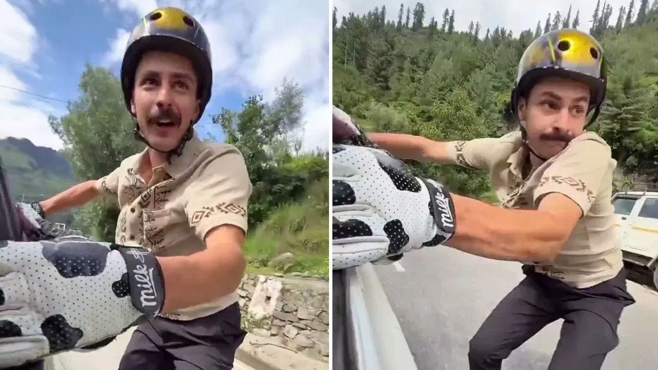 Viral Video: ਮਨਾਲੀ ਦੀਆਂ ਸੜਕਾਂ 'ਤੇ ਵਿਦੇਸ਼ੀ ਸੈਲਾਨੀ ਕਰ ਰਿਹਾ ਸੀ Skateboarding, ਲੋਕਾਂ ਨੇ ਕੀਤੀ ਕਾਰਵਾਈ ਦੀ ਮੰਗ