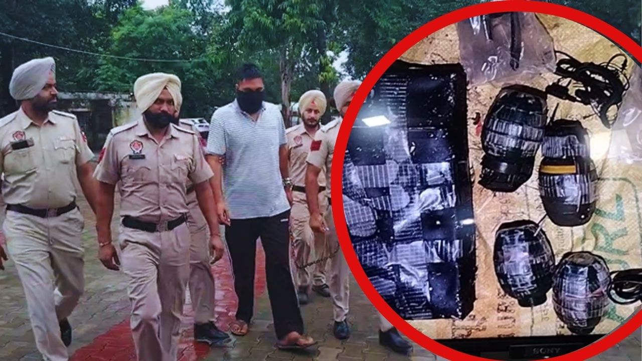 ਬਟਾਲਾ 'ਚ 4 ਗ੍ਰਨੇਡ, 2 ਕਿਲੋ RDX ਸਮੇਤ ਇੱਕ ਗ੍ਰਿਫ਼ਤਾਰ, ਪਾਕਿਸਤਾਨ ਨਾਲ ਲਿੰਕ