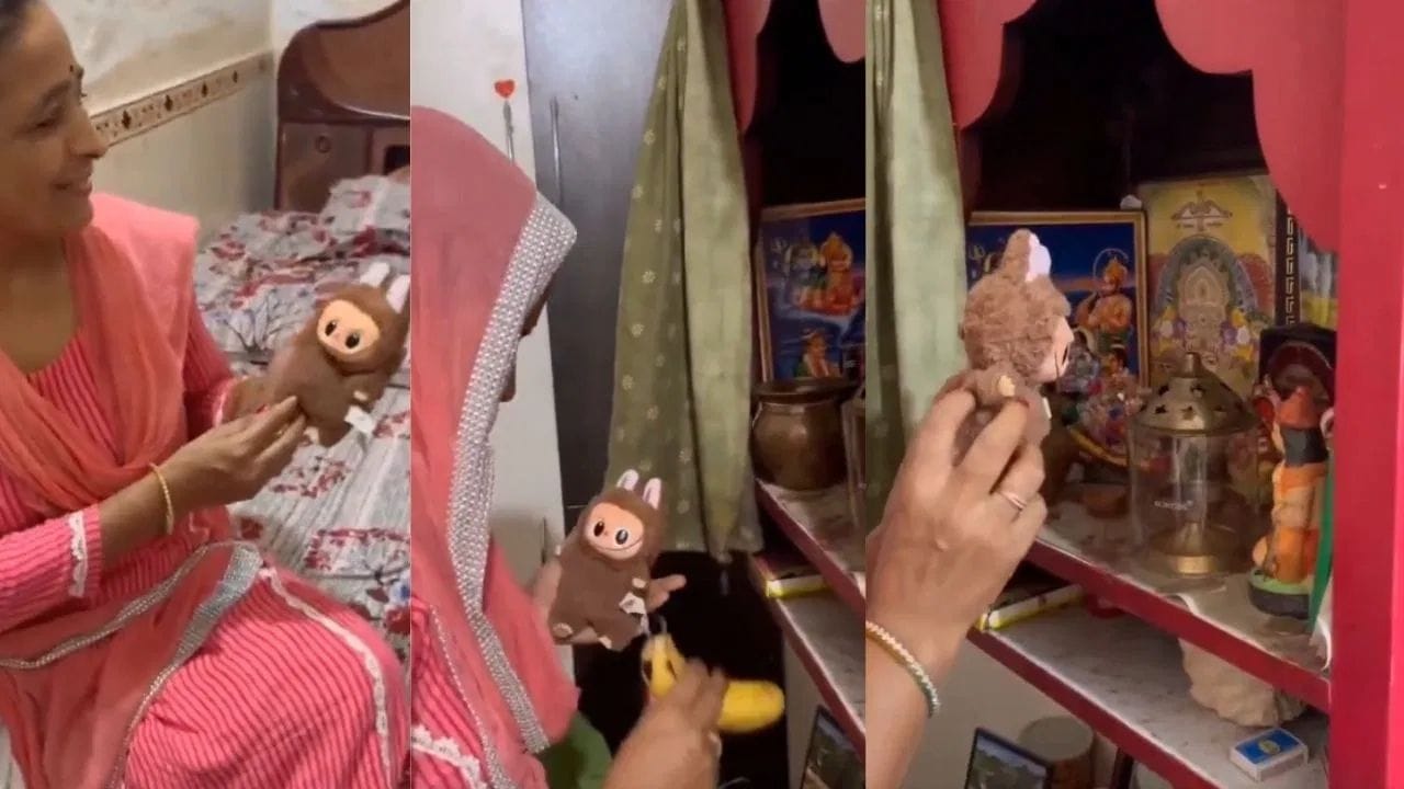 Viral Video: Labubu doll ਦੀ ਭਾਰਤ 'ਚ ਹੋਣ ਲਗੀ ਪੂਜਾ, ਲੋਕ ਬੋਲੇ- ਧਰਮ ਇਸ ਤਰ੍ਹਾਂ ਸ਼ੁਰੂ ਹੁੰਦੇ ਹਨ