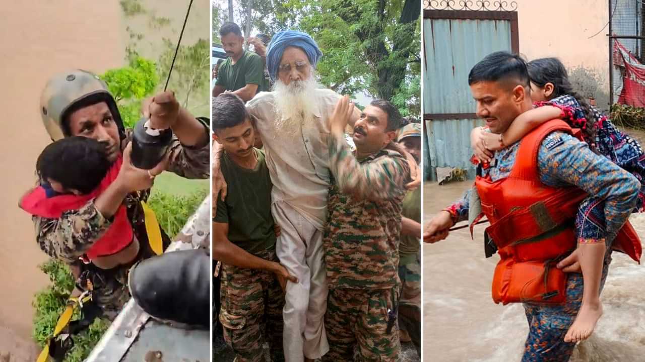 ਪੰਜਾਬ ਚ ਅੱਜ ਆਰੇਂਜ ਅਲਰਟ: 8 ਜ਼ਿਲ੍ਹਿਆਂ ਵਿੱਚ ਹੜ੍ਹ ਦਾ ਕਹਿਰ, ਘੱਗਰ ਦਰਿਆ ਦੇ ਪਾਣੀ ਦਾ ਵਧਿਆ ਪੱਧਰ ਪੰਜਾਬ ਚ ਅੱਜ ਆਰੇਂਜ ਅਲਰਟ: 8 ਜ਼ਿਲ੍ਹਿਆਂ ਵਿੱਚ ਹੜ੍ਹ ਦਾ ਕਹਿਰ, ਘੱਗਰ ਦਰਿਆ ਦੇ ਪਾਣੀ ਦਾ ਵਧਿਆ ਪੱਧਰ