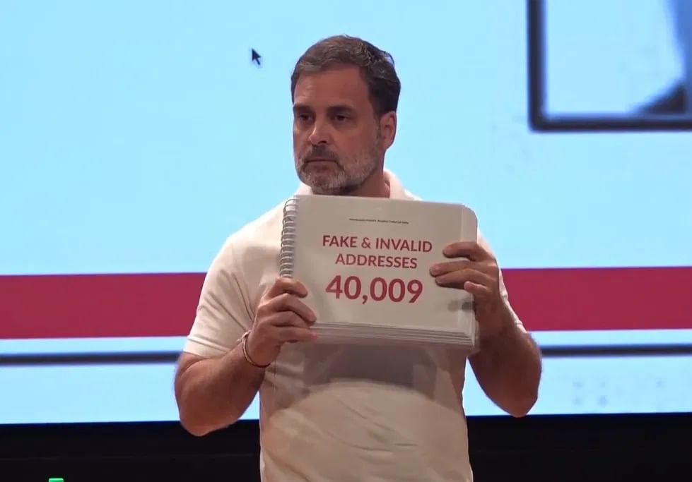 EC ਨੂੰ ਲੈ ਕੇ ਰਾਹੁਲ ਦੀ PC, ਬੋਲੇ- ਵੋਟ ਚੋਰੀ ਫੜਨ ਵਿੱਚ ਸਾਨੂੰ 6 ਮਹੀਨੇ ਲੱਗੇ