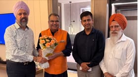 UK ਦੇ ਸੰਸਦ ਮੈਂਬਰ ਢੇਸੀ ਦੀ ਮੰਤਰੀ ਸੰਜੀਵ ਅਰੋੜਾ ਨਾਲ ਮੁਲਾਕਾਤ, ਪ੍ਰਵਾਸੀਆਂ ਦੇ ਮੁੱਦਿਆਂ ‘ਤੇ ਹੋਈ ਚਰਚਾ...