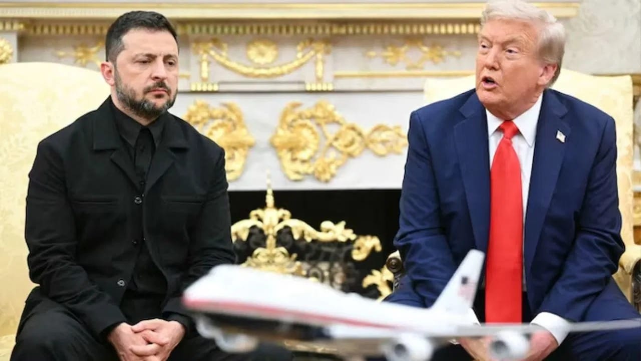 ਮੈਂ ਛੇ ਜੰਗਾਂ ਰੋਕੀਆਂ, ਇਹ ਸਭ ਤੋਂ ਮੁਸ਼ਕਲ ਜ਼ੇਲੇਂਸਕੀ ਨਾਲ ਮੁਲਾਕਾਤ ਦੌਰਾਨ ਬੋਲੇ ਟਰੰਪ