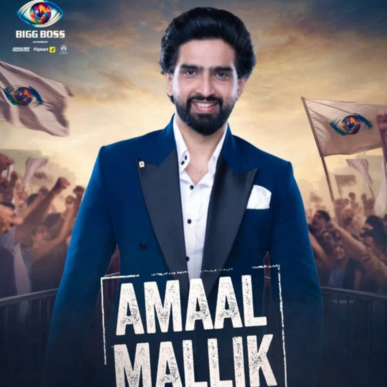 ਅਮਾਲ ਮਲਿਕ- ਬਾਲੀਵੁੱਡ ਦੇ ਮਸ਼ਹੂਰ ਗਾਇਕ ਅਤੇ ਸੰਗੀਤਕਾਰ ਅਮਾਲ ਮਲਿਕ ਵੀ 'ਬਿੱਗ ਬੌਸ 19' ਦਾ ਹਿੱਸਾ ਹਨ। ਉਹ ਅਨੂ ਮਲਿਕ ਦੇ ਭਤੀਜੇ ਹਨ। ਹੁਣ ਦੇਖਣਾ ਇਹ ਹੈ ਕਿ ਇਨ੍ਹਾਂ 16 ਸਿਤਾਰਿਆਂ ਵਿੱਚੋਂ ਕੌਣ ਜੇਤੂ ਬਣਦਾ ਹੈ।