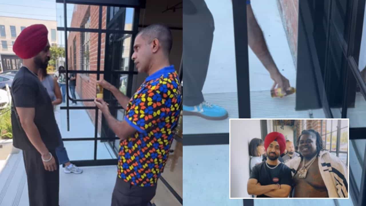 ਐਪਲ ਸਟੂਡੀਓ ਚ ਦਿਲਜੀਤ ਦਾ ਤੇਲ ਚੋਅ ਕੇ ਸਵਾਗਤ, ਰੈਪਰ ਬਿਗ ਪਲੱਗ ਨਾਲ ਵੀ ਕੀਤੀ ਮੁਲਾਕਾਤ ਐਪਲ ਸਟੂਡੀਓ ਚ ਦਿਲਜੀਤ ਦਾ ਤੇਲ ਚੋਅ ਕੇ ਸਵਾਗਤ, ਰੈਪਰ ਬਿਗ ਪਲੱਗ ਨਾਲ ਵੀ ਕੀਤੀ ਮੁਲਾਕਾਤ