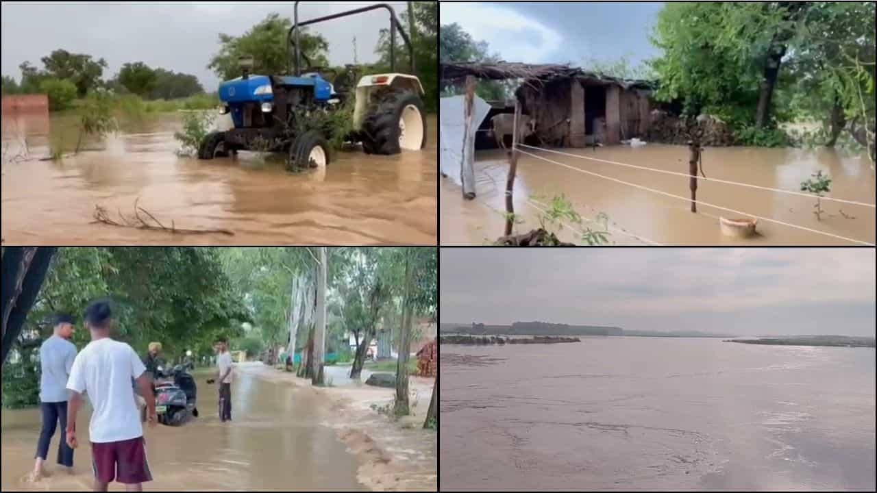 ਪੰਜਾਬ ਚ ਹੜ੍ਹ ਵਰਗੇ ਹਾਲਾਤ, 13,500 ਏਕੜ ਫਸਲ ਪ੍ਰਭਾਵਿਤ, 600 ਲੋਕਾਂ ਨੂੰ ਕੀਤਾ ਰੈਸਕਿਊ ਪੰਜਾਬ ਚ ਹੜ੍ਹ ਵਰਗੇ ਹਾਲਾਤ, 13,500 ਏਕੜ ਫਸਲ ਪ੍ਰਭਾਵਿਤ, 600 ਲੋਕਾਂ ਨੂੰ ਕੀਤਾ ਰੈਸਕਿਊ