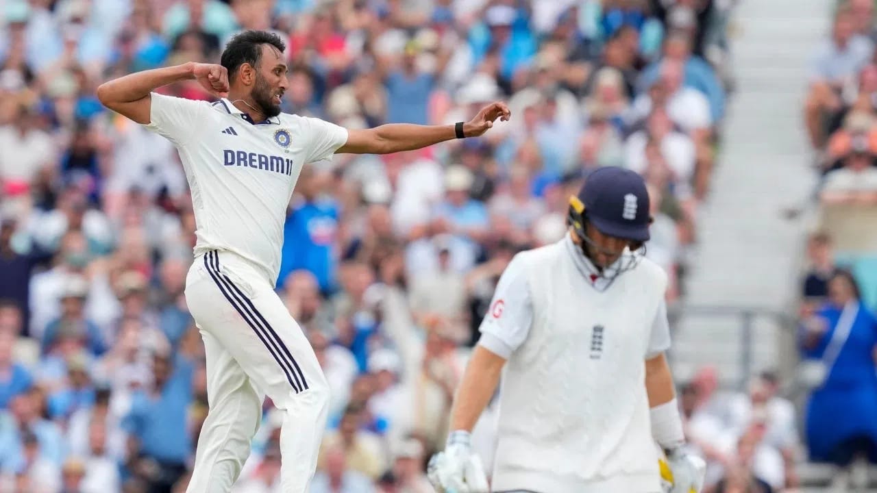 Ind Vs Eng: ਓਵਲ ਟੈਸਟ ਮੈਚ ਵਿੱਚ ਭਾਰਤ ਦੀ ਸ਼ਾਨਦਾਰ ਜਿੱਤ, ਸੀਰੀਜ਼ 2-2 ਨਾਲ ਬਰਾਬਰ