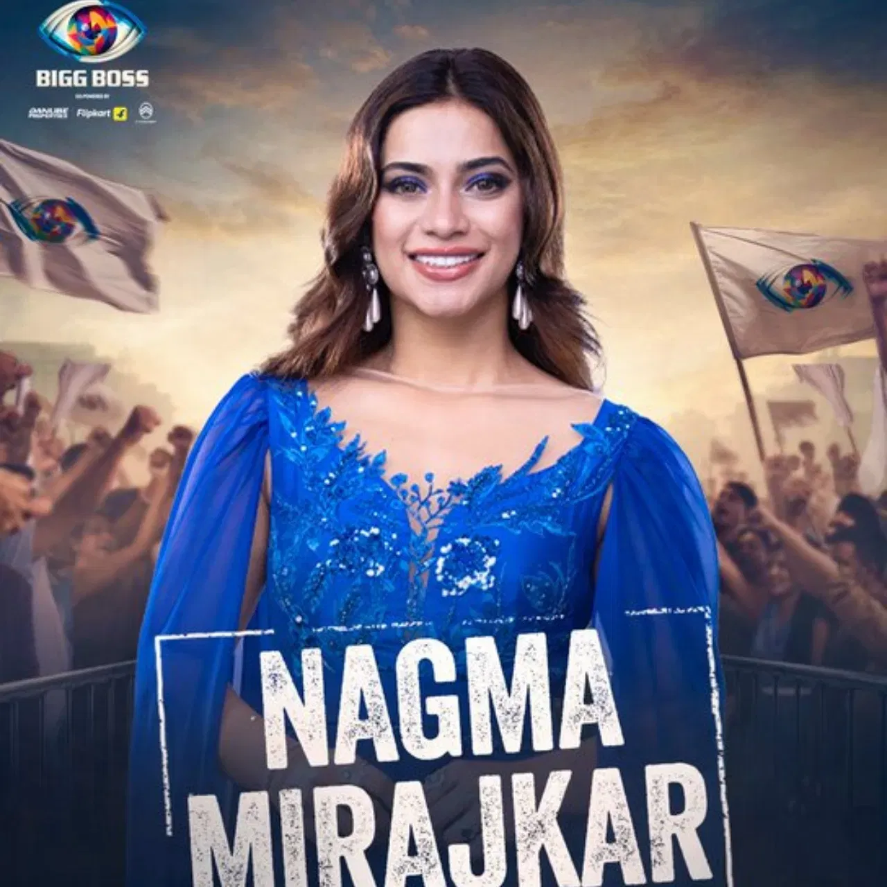 ਨਗਮਾ ਮਿਰਾਜਕਰ- ਆਵਾਜ਼ 'ਬਿੱਗ ਬੌਸ 19' ਵਿੱਚ ਇਕੱਲਾ ਨਹੀਂ ਆਇਆ ਹੈ। ਉਸਦੇ ਨਾਲ, ਉਸ ਦੀ ਪ੍ਰੇਮਿਕਾ ਨਗਮਾ ਮਿਰਾਜਕਰ ਵੀ ਸ਼ੋਅ ਵਿੱਚ ਸ਼ਾਮਲ ਹੋਈ ਹੈ। ਨਗਮਾ ਇੱਕ ਪ੍ਰਭਾਵਸ਼ਾਲੀ ਹੈ ਜਿਸਦੇ ਇੰਸਟਾਗ੍ਰਾਮ 'ਤੇ 78 ਲੱਖ ਤੋਂ ਵੱਧ ਫਾਲੋਅਰਜ਼ ਹਨ।