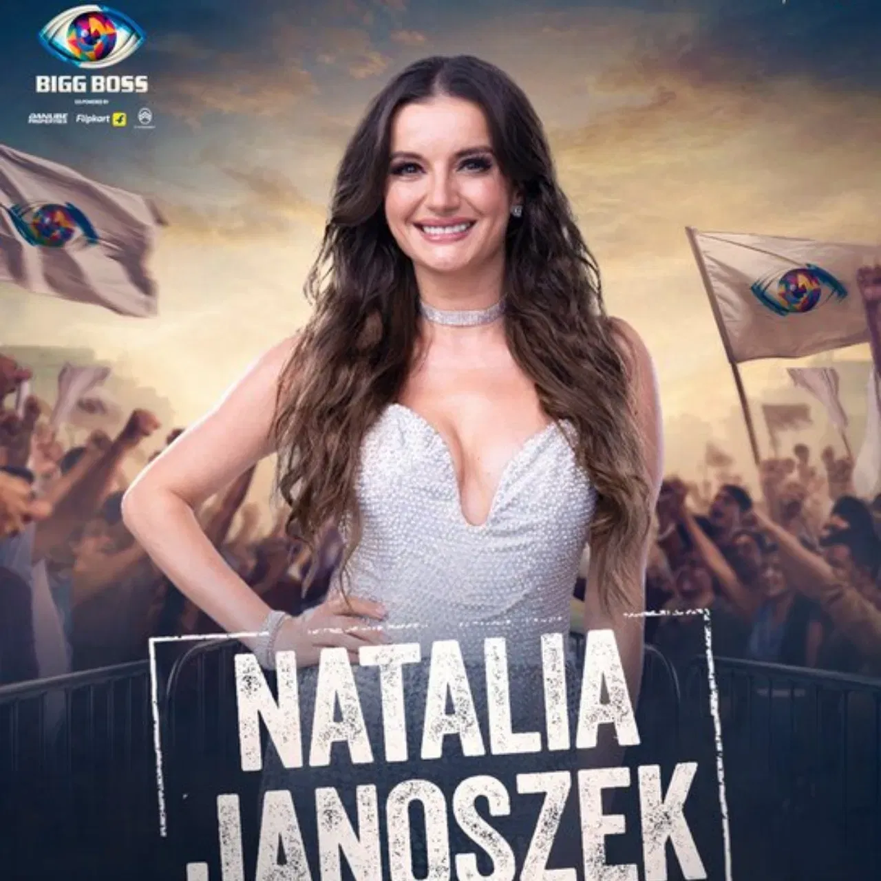 ਨਤਾਲੀਆ ਜਾਨੋਸਜ਼ੇਕ- ਪੋਲਿਸ਼ ਅਦਾਕਾਰਾ ਨਤਾਲੀਆ ਜਾਨੋਸਜ਼ੇਕ ਵੀ 'ਬਿੱਗ ਬੌਸ 19' ਦਾ ਹਿੱਸਾ ਹੈ। ਉਸ ਨੇ '365 ਡੇਜ਼' ਸਮੇਤ ਕਈ ਵੱਡੀਆਂ ਫਿਲਮਾਂ ਵਿੱਚ ਕੰਮ ਕੀਤਾ ਹੈ। ਉਹ 'ਵਾਰ 2' ਅਤੇ 'ਹਾਊਸਫੁੱਲ 5' ਵਰਗੀਆਂ ਵੱਡੀਆਂ ਭਾਰਤੀ ਫਿਲਮਾਂ ਦਾ ਵੀ ਹਿੱਸਾ ਰਹਿ ਚੁੱਕੀ ਹੈ।