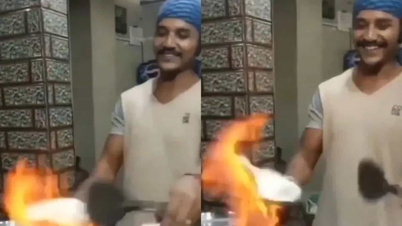 Viral Video: ਨਹੀਂ ਦੇਖੀ ਹੋਵੇਗੀ ਰੋਟੀ ਸੇਕਣ ਦੀ ਅਜਿਹੀ ਟੈਕਨਿਕ, ਅੱਗ ਨਾਲ ਦੇਸੀ ਕਾਰੀਗਰ ਦੀ ਕਲਾ ਦੇਖ ਕੇ ਦੰਗ ਰਹਿ ਗਏ ਲੋਕ