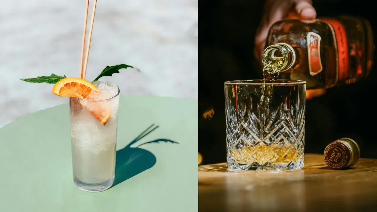 ਇਹ ਹੈ ਸੋਡਾ ਅਤੇ ਵਿਸਕੀ ਦਾ ਕੁਨੈਕਸ਼ਨ ... ਵਿਸਕੀ ਵਿੱਚ ਲਗਭਗ 40 ਤੋਂ 50 ਪ੍ਰਤੀਸ਼ਤ ਅਲਕੋਹਲ ਹੁੰਦਾ ਹੈ। ਵਾਈਨ ਮਾਹਰ ਸੋਨਲ ਹਾਲੈਂਡ ਕਹਿੰਦੇ ਹਨ, ਇਸਨੂੰ ਸਿੱਧਾ ਪੀਣਾ ਮੁਸ਼ਕਲ ਹੈ ਕਿਉਂਕਿ ਇਹ ਬਹੁਤ ਤੇਜ਼ ਹੁੰਦਾ ਹੈ। ਇਹ ਗਲੇ ਵਿੱਚ ਸੜਣ ਪੈਦਾ ਕਰਦਾ ਹੈ। ਸੋਡਾ ਜਲਣ ਨੂੰ ਘਟਾਉਂਦਾ ਹੈ, ਠੰਡਕ ਪਹੁੰਚਾਉਂਦਾ ਹੈ। ਇਹ ਵਾਈਨ ਨੂੰ ਰਿਫੈਰਸ਼ਿੰਗ ਬਣਾ ਦਿੰਦਾ ਹੈ। ਖਾਸ ਕਰਕੇ ਗਰਮੀਆਂ ਵਿੱਚ। ਇਸ ਤਰ੍ਹਾਂ, ਜਦੋਂ ਇਸ ਵਿੱਚ ਸੋਡਾ ਮਿਲਾਇਆ ਜਾਂਦਾ ਹੈ, ਤਾਂ ਇਸਦਾ ਸੁਆਦ ਸਮੂਦ ਹੋ ਜਾਂਦਾ ਹੈ। ਇਸ ਤਰ੍ਹਾਂ ਇਹ ਪੀਣ ਯੋਗ ਬਣ ਜਾਂਦਾ ਹੈ। (Pic: Unsplash)