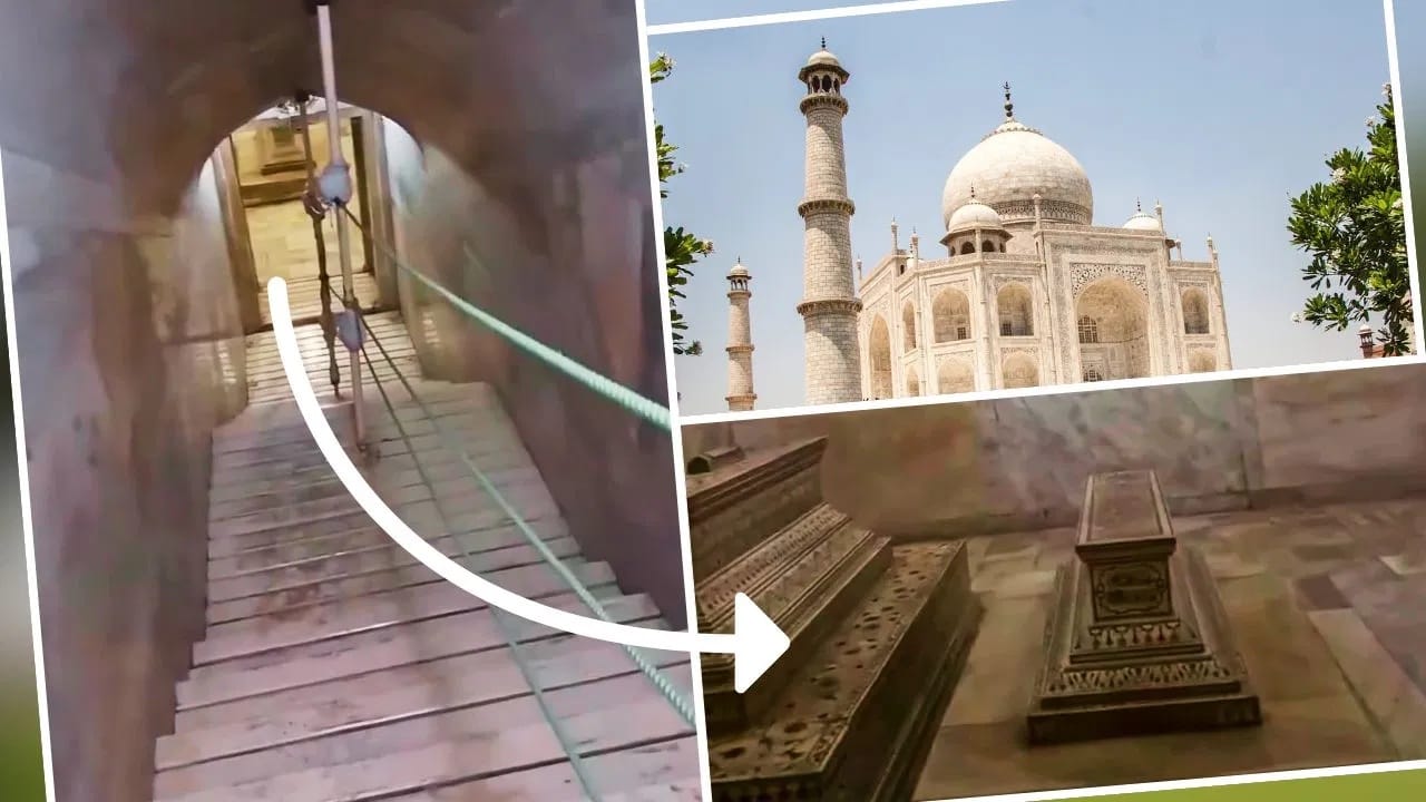 Viral: ਤਾਜ ਮਹਿਲ ਦੇ ਅੰਦਰ ਦਾ ਉਹ ਹਿੱਸਾ, ਜਿੱਥੇ ਜਾਣਾ ਹੈ ਮਨਾ, ਦੇਖੋ ਕੀ ਹੈ ਉੱਥੇ!