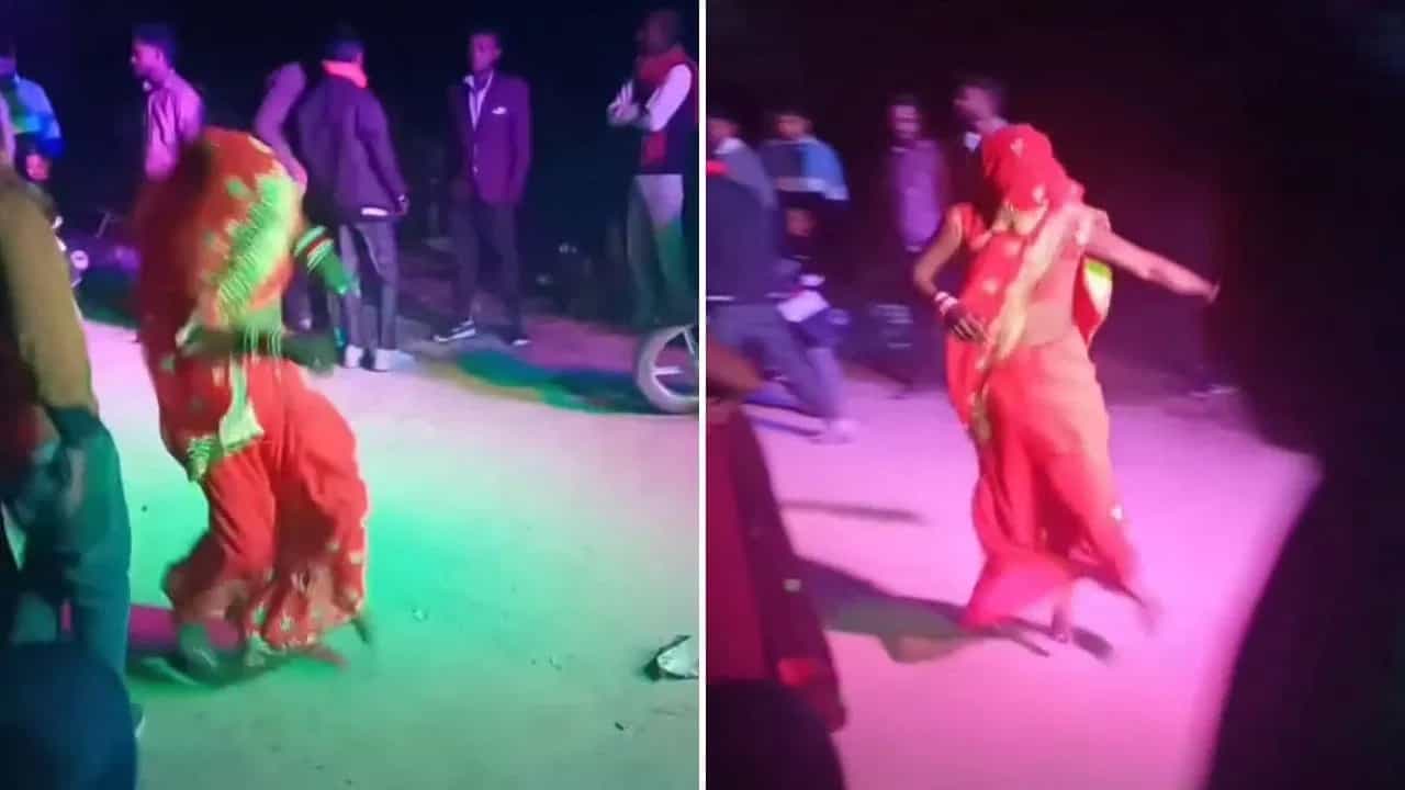 Viral: DJ ਦੀ ਧੁਨ ਤੇ ਉੱਛਲ-ਉੱਛਲ ਕੇ ਇੰਝ ਨੱਚੀ ਔਰਤ, ਦੇਖ ਕੇ ਹੱਸ-ਹੱਸ ਮੁੱਧੇ ਹੋ ਰਹੇ ਲੋਕ ! Viral: DJ ਦੀ ਧੁਨ ਤੇ ਉੱਛਲ-ਉੱਛਲ ਕੇ ਇੰਝ ਨੱਚੀ ਔਰਤ, ਦੇਖ ਕੇ ਹੱਸ-ਹੱਸ ਮੁੱਧੇ ਹੋ ਰਹੇ ਲੋਕ !