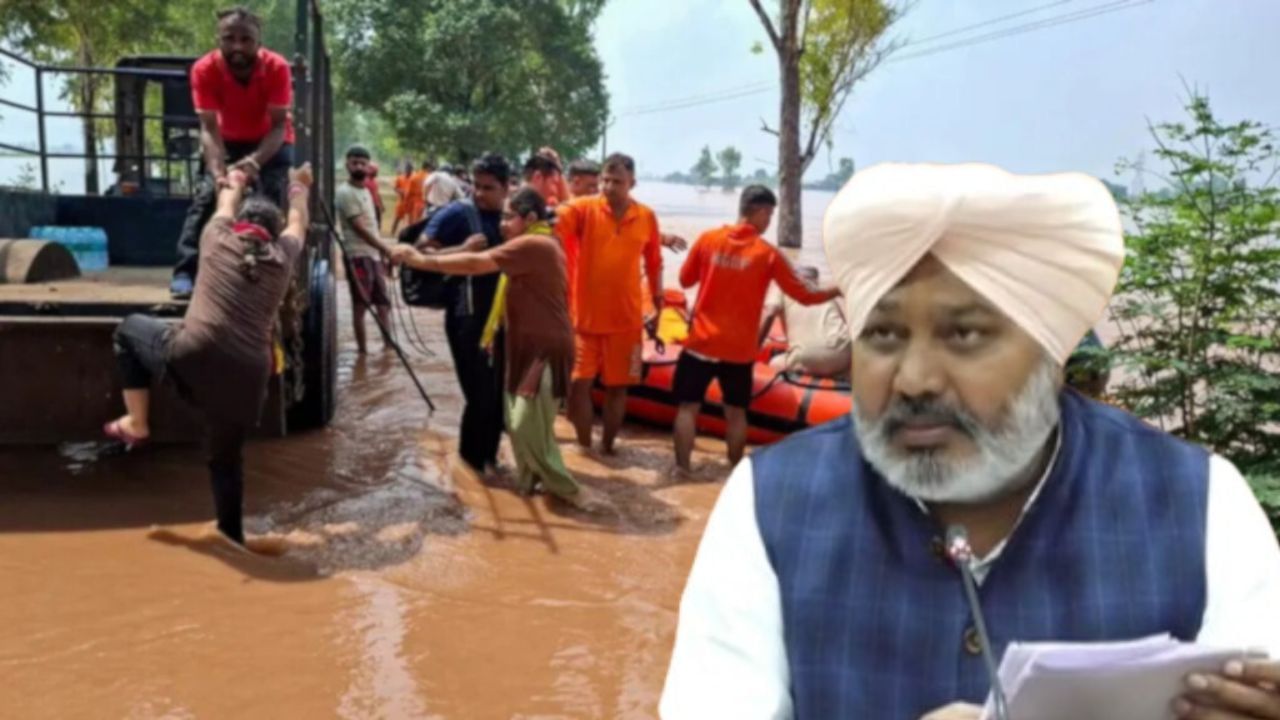 ਮੰਤਰੀ ਹਰਪਾਲ ਚੀਮਾ ਦਾ ਭਾਜਪਾ 'ਤੇ ਨਿਸ਼ਾਨਾ, SDRF ਦਾ ਡਾਟਾ ਕੀਤਾ ਜਾਰੀ, ਬੋਲੇ- ਪੰਜਾਬ ਪ੍ਰਤੀ ਨਫ਼ਰਤ ਘੱਟ ਨਹੀਂ ਹੋਈ