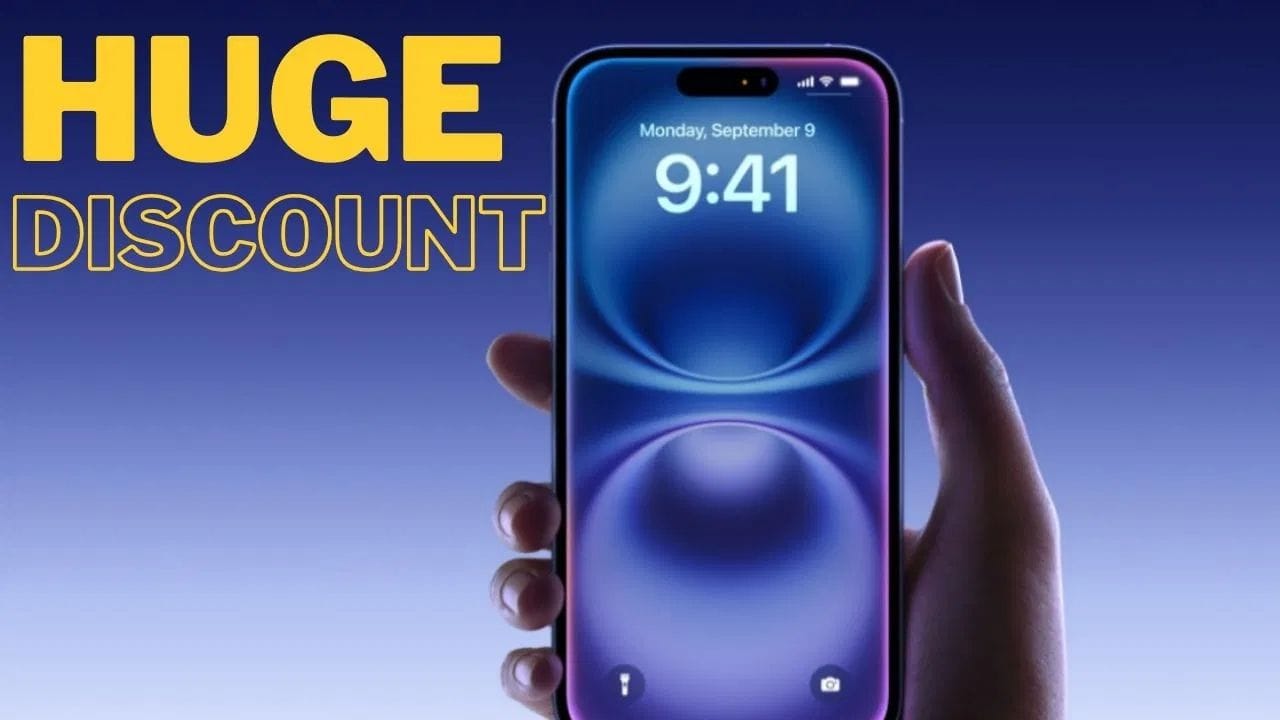 ਆਈਫੋਨ 17 ਦੇ ਲਾਂਚ ਤੋਂ ਪਹਿਲਾਂ ਆਈਫੋਨ 16 'ਤੇ 9901 ਦੀ ਛੋਟ, ਨਾ ਗੁਆਓ ਮੌਕਾ!