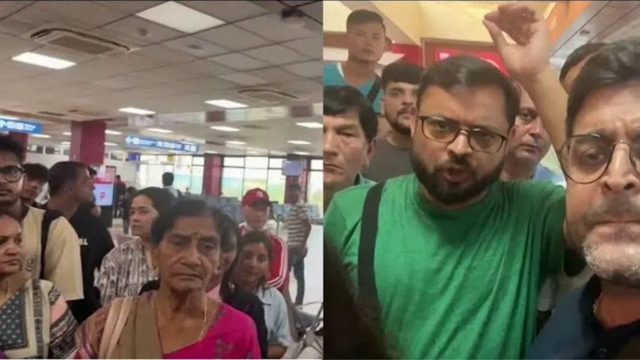 Nepal Protest ਪ੍ਰਦਰਸ਼ਨ ਦੌਰਾਨ Tribhuvan Airport 'ਤੇ ਫਸੇ 400 ਭਾਰਤੀ , ਲੋਕਾਂ ਨੇ ਸੁਣਾਈ ਰੱਡਬੀਤੀ!