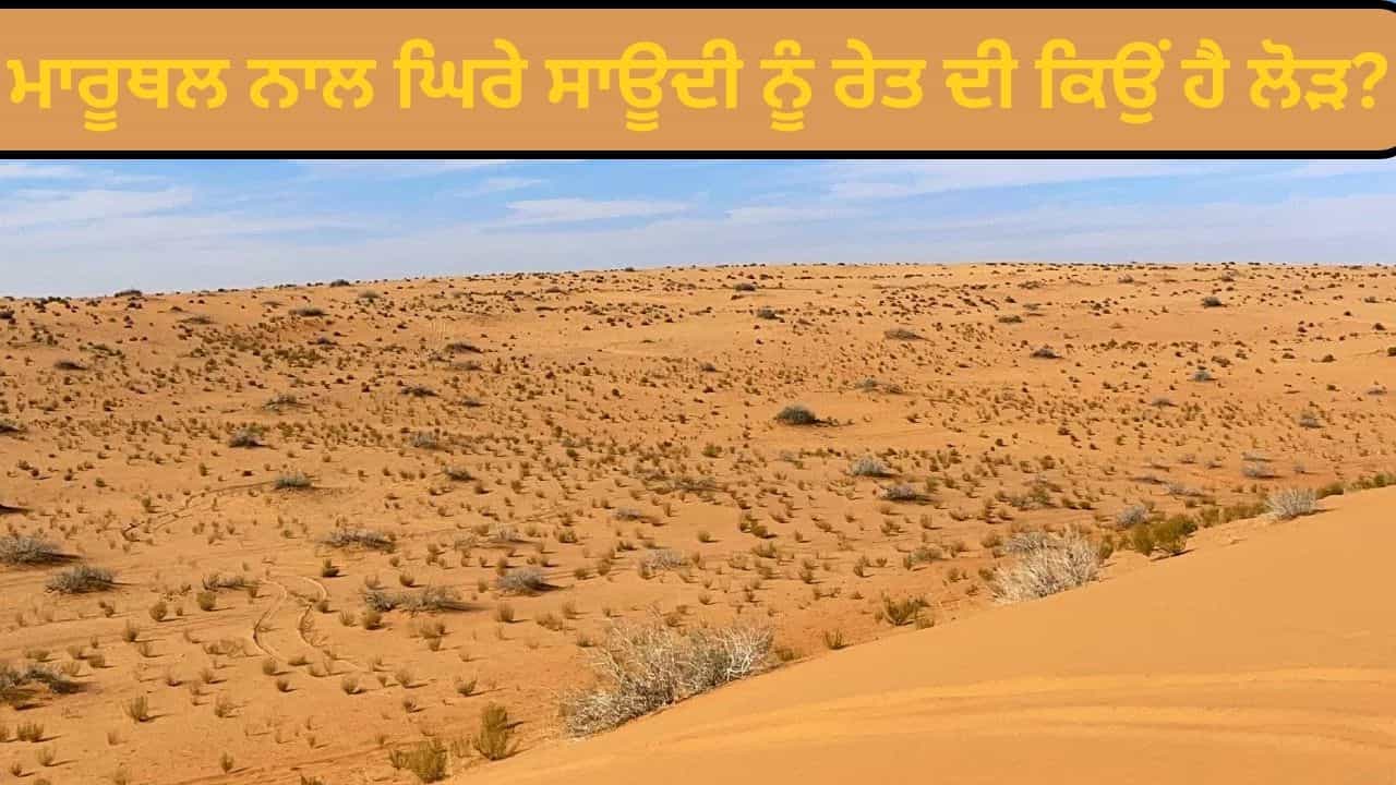 ਸਾਊਦੀ ਅਰਬ ਆਸਟ੍ਰੇਲੀਆ ਅਤੇ ਚੀਨ ਤੋਂ ਰੇਤ ਕਿਉਂ ਖਰੀਦਦਾ ਹੈ, ਇਸ ਪਿੱਛੇ ਕੀ ਹੈ ਮਜਬੂਰੀ?
