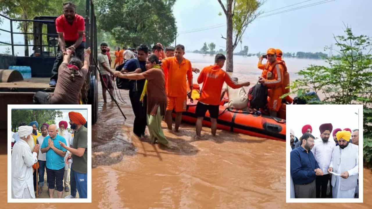 ਪੰਜਾਬ ਚ ਮੀਂਹ ਤੇ ਹੜ੍ਹਾਂ ਨੂੰ ਲੈ ਕੇ ਸਰਕਾਰ ਵੱਲੋਂ ਬਚਾਅ ਕਾਰਜ ਤੇਜ਼, ਗਰਾਉਂਡ ਜੀਰੋ ਤੇ ਡੱਟੇ ਮੰਤਰੀ ਤੇ ਵਿਧਾਇਕ