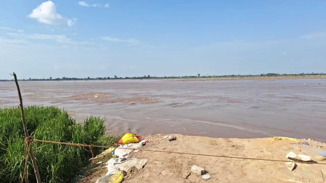 ਲੁਧਿਆਣਾ: ਸਤਲੁਜ ਚ ਫਿਰ ਵਧਿਆ ਪਾਣੀ ਦਾ ਪੱਧਰ, ਸਸਰਾਲੀ ਚ ਖ਼ਤਰਾ, ਕਿਨਾਰੇ ਤੱਕ ਪਹੁੰਚਿਆ ਪਾਣੀ ਲੁਧਿਆਣਾ: ਸਤਲੁਜ ਚ ਫਿਰ ਵਧਿਆ ਪਾਣੀ ਦਾ ਪੱਧਰ, ਸਸਰਾਲੀ ਚ ਖ਼ਤਰਾ, ਕਿਨਾਰੇ ਤੱਕ ਪਹੁੰਚਿਆ ਪਾਣੀ