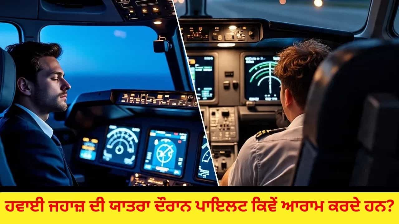 ਕੀ ਪਾਇਲਟ ਜਹਾਜ਼ ਉਡਾਉਂਦੇ ਸਮੇਂ ਸੌਂ ਸਕਦੇ ਹੋ, ਕਿਵੇਂ ਕਰਦੇ ਹਨ ਆਰਾਮ? ਸਰਵੇਖਣ ਨੇ ਖੜ੍ਹੇ ਕੀਤੇ ਸਵਾਲ ਕੀ ਪਾਇਲਟ ਜਹਾਜ਼ ਉਡਾਉਂਦੇ ਸਮੇਂ ਸੌਂ ਸਕਦੇ ਹੋ, ਕਿਵੇਂ ਕਰਦੇ ਹਨ ਆਰਾਮ? ਸਰਵੇਖਣ ਨੇ ਖੜ੍ਹੇ ਕੀਤੇ ਸਵਾਲ