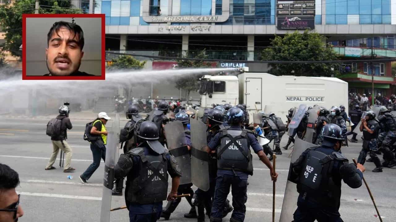 ਨੇਪਾਲ ਦੇ ਪ੍ਰਦਰਸ਼ਨਕਾਰੀ ਵਿਦਿਆਰਥੀਆਂ ਦਾ TV9 ਤੇ ਦਾਅਵਾ - ਨੌਜਵਾਨਾਂ ਨੇ ਬੰਗਲਾਦੇਸ਼ ਵਿੱਚ ਕ੍ਰਾਂਤੀ ਕੀਤੀ, ਇੱਥੇ ਵੀ ਮਾਹੌਲ ਤਿਆਰ ਨੇਪਾਲ ਦੇ ਪ੍ਰਦਰਸ਼ਨਕਾਰੀ ਵਿਦਿਆਰਥੀਆਂ ਦਾ TV9 ਤੇ ਦਾਅਵਾ - ਨੌਜਵਾਨਾਂ ਨੇ ਬੰਗਲਾਦੇਸ਼ ਵਿੱਚ ਕ੍ਰਾਂਤੀ ਕੀਤੀ, ਇੱਥੇ ਵੀ ਮਾਹੌਲ ਤਿਆਰ