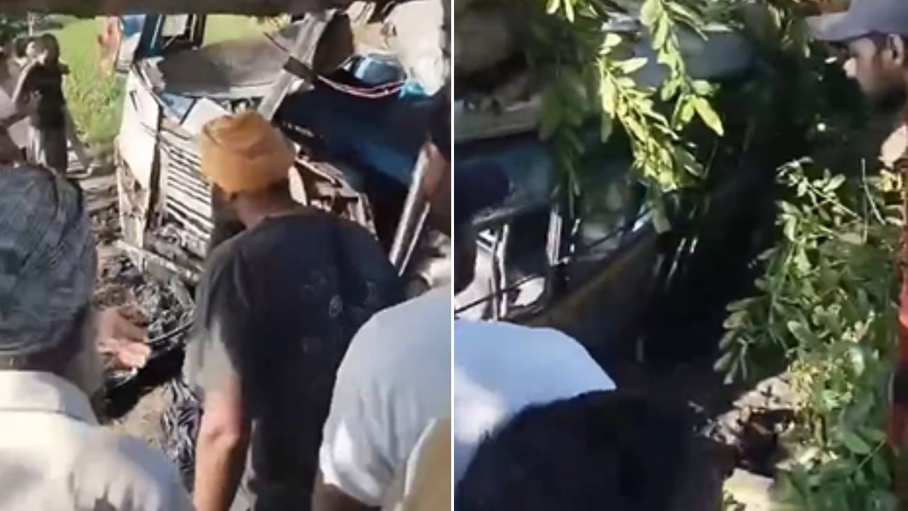 ਪਟਿਆਲਾ: ਨਾਭਾ 'ਚ PRTC ਦੀ ਬੱਸ ਪਲਟੀ, 140 ਦੇ ਕਰੀਬ ਯਾਤਰੀ ਸਨ ਸਵਾਰ, ਕਈ ਜ਼ਖਮੀ