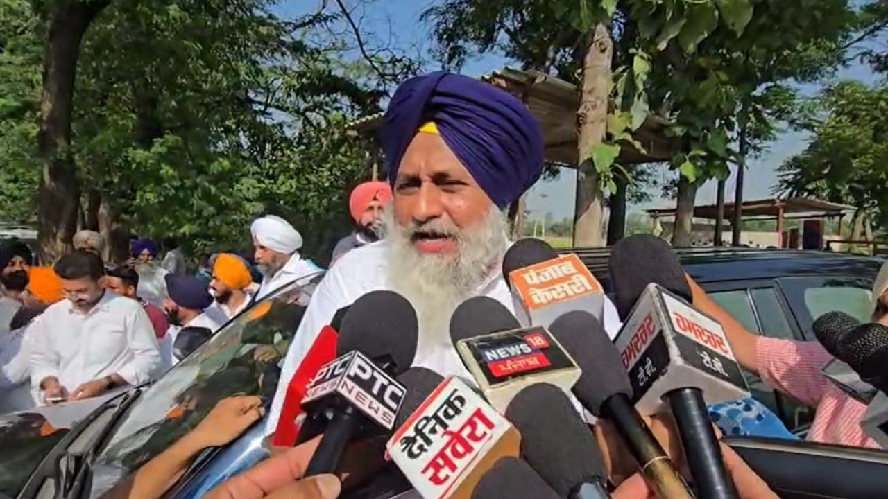 ਜੇਲ੍ਹ ਵਿੱਚ ਬਿਕਰਮ ਮਜੀਠੀਆ ਨਾਲ ਮੁਲਾਕਾਤ ਤੋਂ ਬਾਅਦ ਸੁਖਬੀਰ ਬਾਦਲ ਦੇ ਵਿਖੇ ਤਿੱਖੇ ਤੇਵਰ