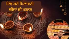 ਮਾਵਾ ਤੋਂ ਲੈ ਕੇ ਚਾਂਦੀ ਦੇ ਵਰਕ ਤੱਕ, ਦੀਵਾਲੀ ਦੀਆਂ 5 ਮੁੱਖ ਖਾਣ ਵਾਲੀਆਂ ਚੀਜਾਂ ‘ਚ ਮਿਲਾਵਟ ਦੀ ਕਿਵੇਂ ਕਰੀਏ ਪਛਾਣ?