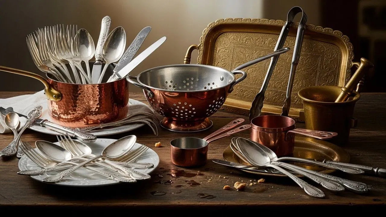 ਚਾਂਦੀ ਦੇ ਭਾਂਡਿਆਂ ਤੋਂ ਗੰਦਗੀ ਅਤੇ ਧੱਬਿਆਂ ਨੂੰ ਹਟਾਉਣ ਲਈ ਨਿੰਬੂ ਅਤੇ ਬੇਕਿੰਗ ਸੋਡਾ ਦੀ ਵਰਤੋਂ ਕਰੋ। ਇੱਕ ਨਿੰਬੂ ਕੱਟੋ ਅਤੇ ਥੋੜ੍ਹਾ ਜਿਹਾ ਬੇਕਿੰਗ ਸੋਡਾ ਪਾਓ। ਇਸ ਮਿਸ਼ਰਣ ਨੂੰ ਚਾਂਦੀ ਦੇ ਭਾਂਡਿਆਂ 'ਤੇ ਲਗਾਓ ਅਤੇ ਇਸਨੂੰ ਸਾਫ਼ ਕੱਪੜੇ ਨਾਲ ਰਗੜੋ। ਚਾਂਦੀ ਦੇ ਭਾਂਡੇ ਇੱਕ ਜਾਂ ਦੋ ਮਿੰਟਾਂ ਵਿੱਚ ਵਿੱਚ ਹੀ ਆਪਣੀ ਨਵੀਂ ਚਮਕ ਵਾਪਸ ਪਾ ਲੈਣਗੇ।