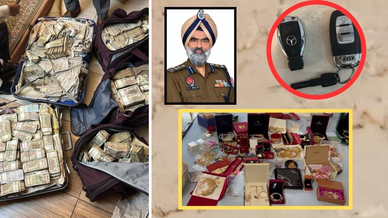 CBI ਨੇ DIG ਹਰਚਰਨ ਭੁੱਲਰ ਦੇ ਘਰ ਮਾਰਿਆ ਛਾਪਾ, ਚੰਡੀਗੜ੍ਹ ਦੇ ਘਰ ਪਹੁੰਚੀ ਟੀਮ, 8 ਦਿਨ ਪਹਿਲਾਂ ਰਿਸ਼ਵਤ ਮਾਮਲੇ ਵਿੱਚ ਗ੍ਰਿਫ਼ਤਾਰ CBI ਨੇ DIG ਹਰਚਰਨ ਭੁੱਲਰ ਦੇ ਘਰ ਮਾਰਿਆ ਛਾਪਾ, ਚੰਡੀਗੜ੍ਹ ਦੇ ਘਰ ਪਹੁੰਚੀ ਟੀਮ, 8 ਦਿਨ ਪਹਿਲਾਂ ਰਿਸ਼ਵਤ ਮਾਮਲੇ ਵਿੱਚ ਗ੍ਰਿਫ਼ਤਾਰ