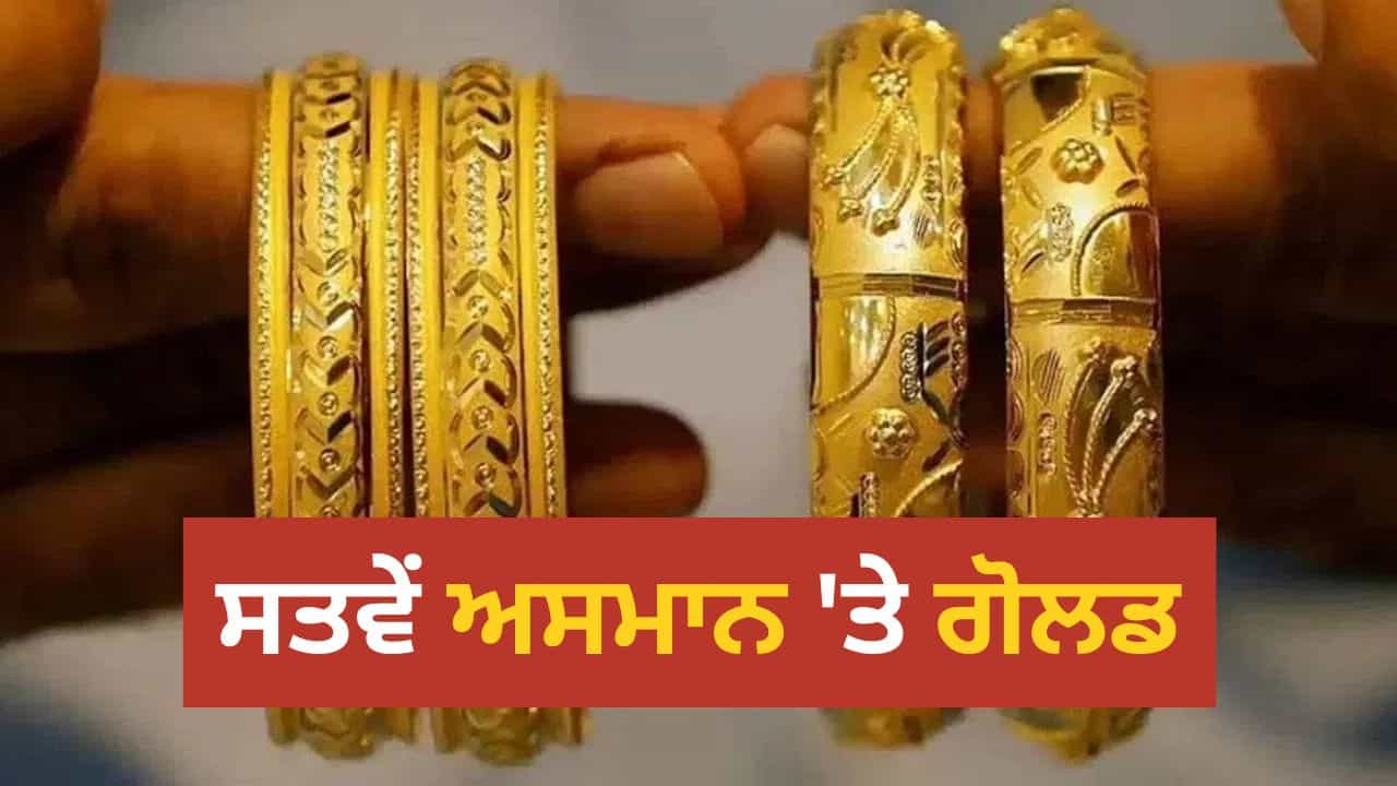 ਧਨਤੇਰਸ ਤੋਂ ਪਹਿਲਾਂ ਸੋਨੇ ਨੇ ਬਣਾਇਆ ਨਵਾਂ ਰਿਕਾਰਡ, ਕੀਮਤਾਂ 1,27,000 ਦੇ ਪਾਰ ਧਨਤੇਰਸ ਤੋਂ ਪਹਿਲਾਂ ਸੋਨੇ ਨੇ ਬਣਾਇਆ ਨਵਾਂ ਰਿਕਾਰਡ, ਕੀਮਤਾਂ 1,27,000 ਦੇ ਪਾਰ