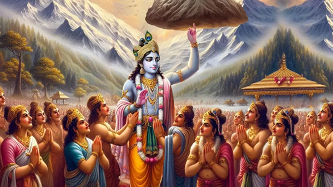 ਇਸ ਦਿਨ, ਗਾਵਾਂ ਦੀ ਪੂਜਾ ਕੀਤੀ ਜਾਣੀ ਚਾਹੀਦੀ ਹੈ ਅਤੇ ਹਰਾ ਚਾਰਾ ਖੁਆਇਆ ਜਾਣਾ ਚਾਹੀਦਾ ਹੈ। ਗੋਵਰਧਨ ਪਰਬਤ ਦੇ ਦੁਆਲੇ ਸੱਤ ਪਰਿਕਰਮਾ ਕਰਨੀਆਂ ਚਾਹੀਦੀਆਂ ਹਨ। ਜੇ ਸੰਭਵ ਹੋਵੇ, ਤਾਂ ਪੂਰੇ ਗੋਵਰਧਨ ਪਰਬਤ ਦੀ ਪਰਿਕਰਮਾ ਕਰੋ। ਪਰਿਕਰਮਾ ਦੌਰਾਨ ਮੰਤਰਾਂ ਦਾ ਜਾਪ ਕਰੋ। ਭਗਵਾਨ ਕ੍ਰਿਸ਼ਨ ਦੇ ਮੰਦਰ ਜਾਓ। ਇਸ ਦਿਨ ਸਾਤਵਿਕ ਭੋਜਨ ਖਾਣਾ ਚਾਹੀਦਾ ਹੈ।