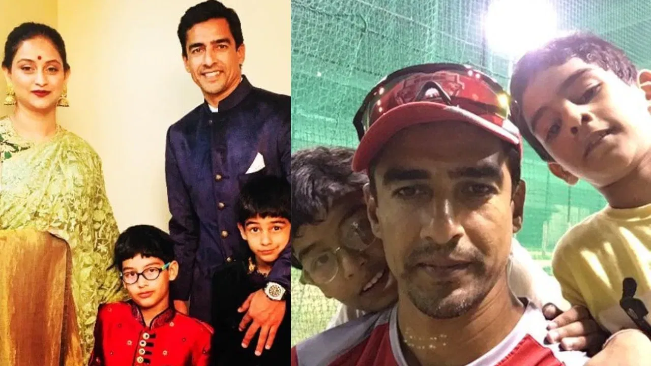 ਮਿਥੁਨ ਮਨਹਾਸ ਦੇ ਪਰਿਵਾਰ ਵਿਚ ਉਨ੍ਹਾਂ ਦੇ ਮਾਤਾ-ਪਿਤਾ ਅਤੇ ਉਨ੍ਹਾਂ ਦਾ ਇੱਕ ਭਰਾ ਹੈ। ਮਿਥੁਨ ਮਨਹਾਸ ਦੀ ਪਤਨੀ ਦਾ ਨਾਂ ਦਿਵਿਆ ਮਨਹਾਸ ਹੈ। ਮਿਥੁਨ ਮਨਹਾਸ 2 ਬੇਟੇ ਆਰਵ ਮਨਹਾਸ ਅਤੇ ਆਦਿਤਿਆ ਮਨਹਾਸ ਦੇ ਪਿਤਾ ਹੈ।