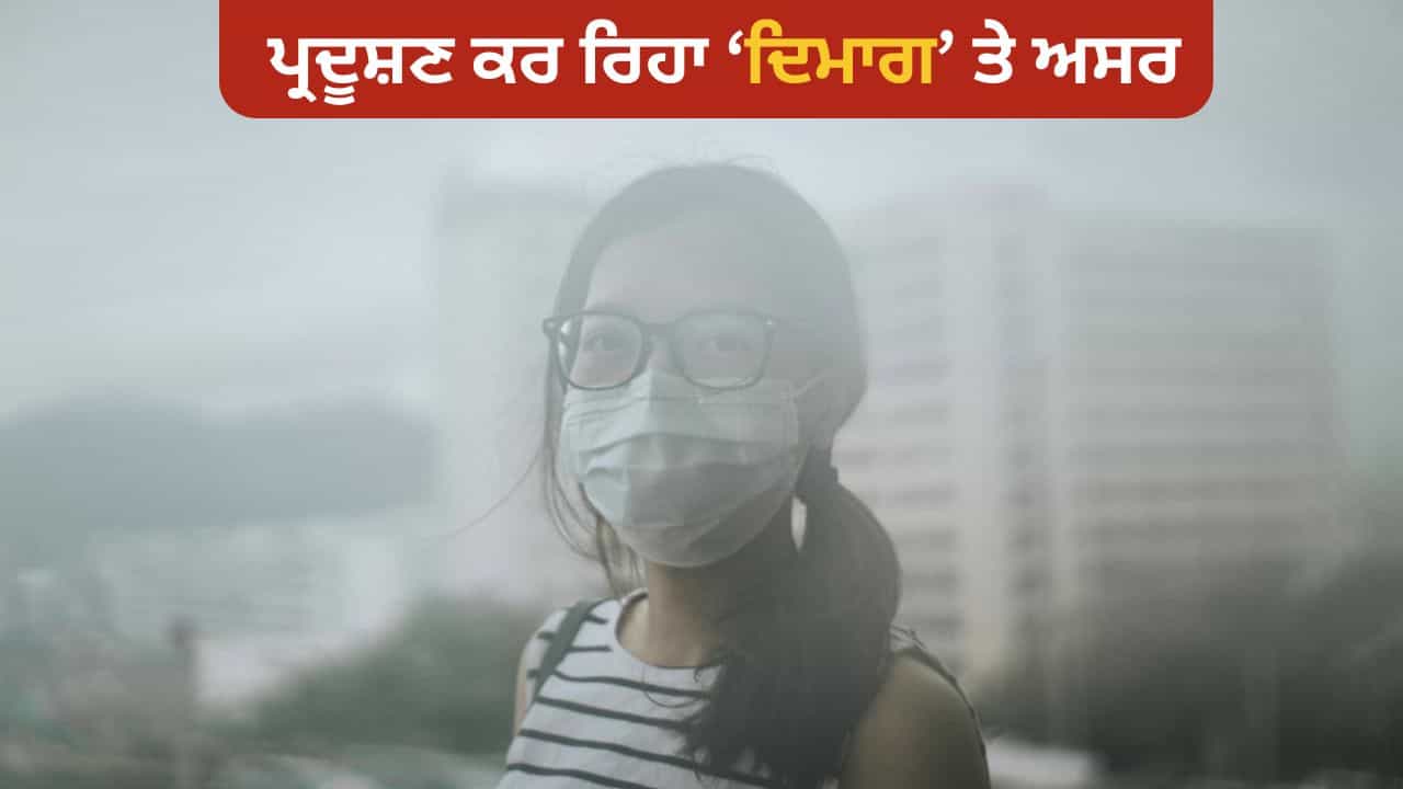 ਵਧਦਾ ਪ੍ਰਦੂਸ਼ਣ ਦਿਮਾਗ ਲਈ ਕਿਵੇਂ ਪੈਦਾ ਕਰ ਰਿਹਾ ਹੈ ਖ਼ਤਰਾ, ਜਾਣੋ ਬਚਾਅ ਦੇ ਤਰੀਕੇ ਵਧਦਾ ਪ੍ਰਦੂਸ਼ਣ ਦਿਮਾਗ ਲਈ ਕਿਵੇਂ ਪੈਦਾ ਕਰ ਰਿਹਾ ਹੈ ਖ਼ਤਰਾ, ਜਾਣੋ ਬਚਾਅ ਦੇ ਤਰੀਕੇ