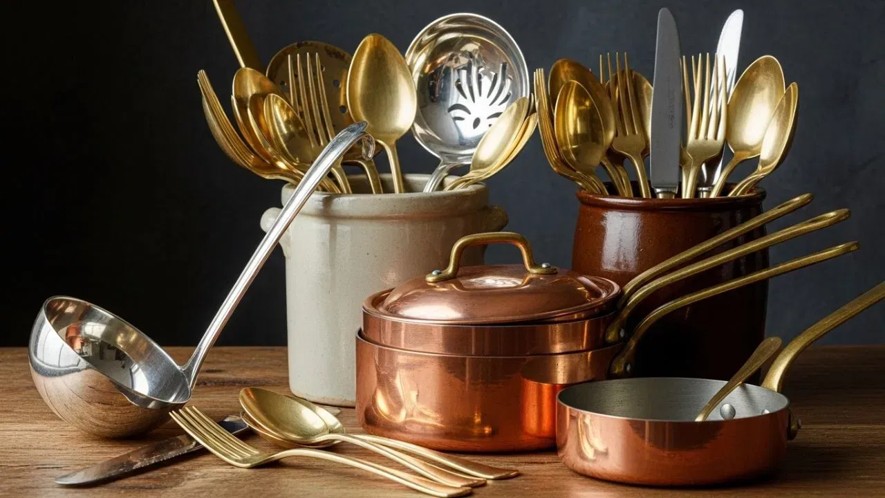 ਇੱਕ ਸਾਲ ਤੱਕ ਅਲਮਾਰੀ ਵਿੱਚ ਸਟੋਰ ਕਰਨ ਤੋਂ ਬਾਅਦ, ਇਹ ਭਾਂਡੇ ਆਪਣੀ ਚਮਕ ਗੁਆ ਦਿੰਦੇ ਹਨ, ਕਾਲੇ ਧੱਬੇ ਜਾਂ ਜੰਗਾਲ ਲੱਗ ਜਾਂਦਾ ਹੈ। ਪਰ, ਤੁਸੀਂ ਮਹਿੰਗੇ ਰਸਾਇਣਾਂ ਜਾਂ ਉਤਪਾਦਾਂ ਦਾ ਸਹਾਰਾ ਲਏ ਬਿਨਾਂ ਇਹਨਾਂ ਭਾਂਡਿਆਂ ਨੂੰ ਉਹਨਾਂ ਦੀ ਨਵੀਂ ਸ਼ਾਨ ਵਿੱਚ ਬਹਾਲ ਕਰ ਸਕਦੇ ਹੋ। ਤੁਹਾਡੀ ਰਸੋਈ ਵਿੱਚ ਕੁਝ ਚੀਜ਼ਾਂ ਹਨ ਜੋ ਇਹਨਾਂ ਪੁਰਾਣੇ ਭਾਂਡਿਆਂ ਦੀ ਗੁਆਚੀ ਹੋਈ ਚਮਕ ਨੂੰ ਵਾਪਸ ਲਿਆ ਸਕਦੀਆਂ ਹਨ।