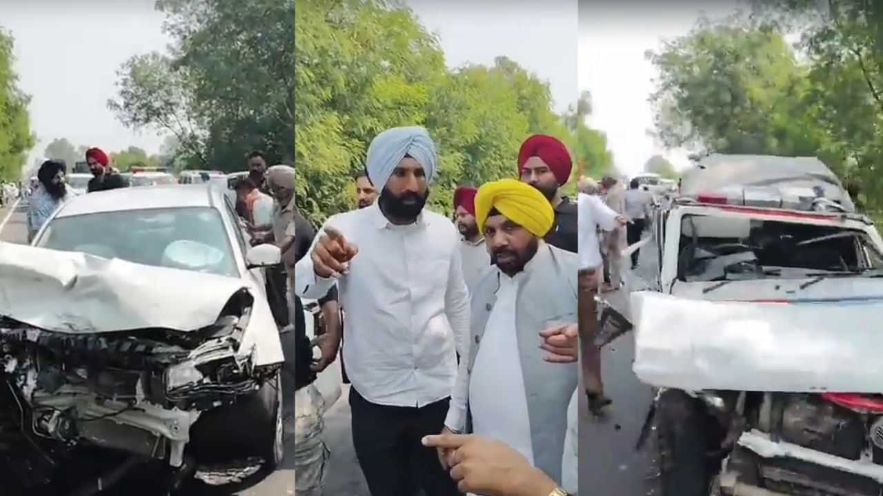 ਗੁਰਦਾਸਪੁਰ: ਕੈਬਿਨਟ ਮੰਤਰੀ ਹਰਭਜਨ ਸਿੰਘ ਈਟੀਓ ਦਾ ਕਾਫਲਾ ਹਾਦਸਾ ਗ੍ਰਸਤ, 5 ਮੁਲਾਜ਼ਮ ਜ਼ਖ਼ਮੀ