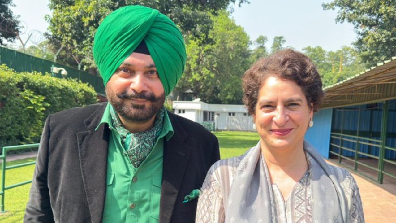 Navjot Singh Sidhu: ਸਿੱਧੂ ਦੀ ਪ੍ਰਿਯੰਕਾ ਗਾਂਧੀ ਨਾਲ ਮੁਲਾਕਾਤ, ਪੰਜਾਬ ਦੇ ਸਿਆਸੀ ਗਲਿਆਰਿਆਂ 'ਚ ਹਲਚਲ