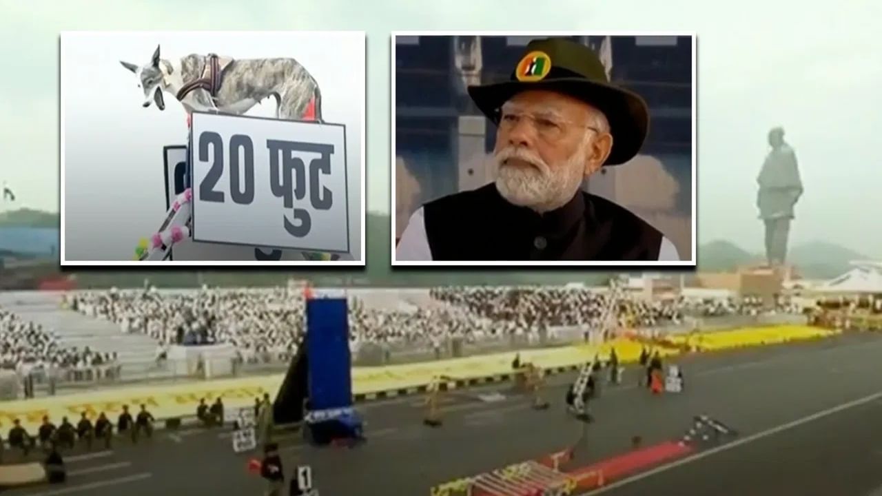 ਸਰਦਾਰ ਪਟੇਲ ਦੀ 150ਵੀਂ ਜਯੰਤੀ 'ਤੇ ਕੇਵੜੀਆ 'ਚ 26 ਜਨਵਰੀ ਵਰਗੀ ਪਰੇਡ, PM ਨੇ ਲੋਹ ਪੁਰਸ਼ ਨੂੰ ਦਿੱਤੀ ਸ਼ਰਧਾਂਜਲੀ