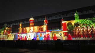 ਬਰਨਾਲਾ: ਸ੍ਰੀ ਗੁਰੂ ਤੇਗ ਬਹਾਦੁਰ ਜੀ ਨੂੰ ਸਮਰਪਿਤ ਹਿੰਦ ਦੀ ਚਾਦਰ ਲਾਈਟ ਐਂਡ ਸਾਊਂਡ ਸ਼ੋਅ, ਹਜ਼ਾਰਾਂ ਦੀ ਗਿਣਤੀ ਚ ਸੰਗਤ ਨੇ ਕੀਤੀ ਸ਼ਿਰਕਤ