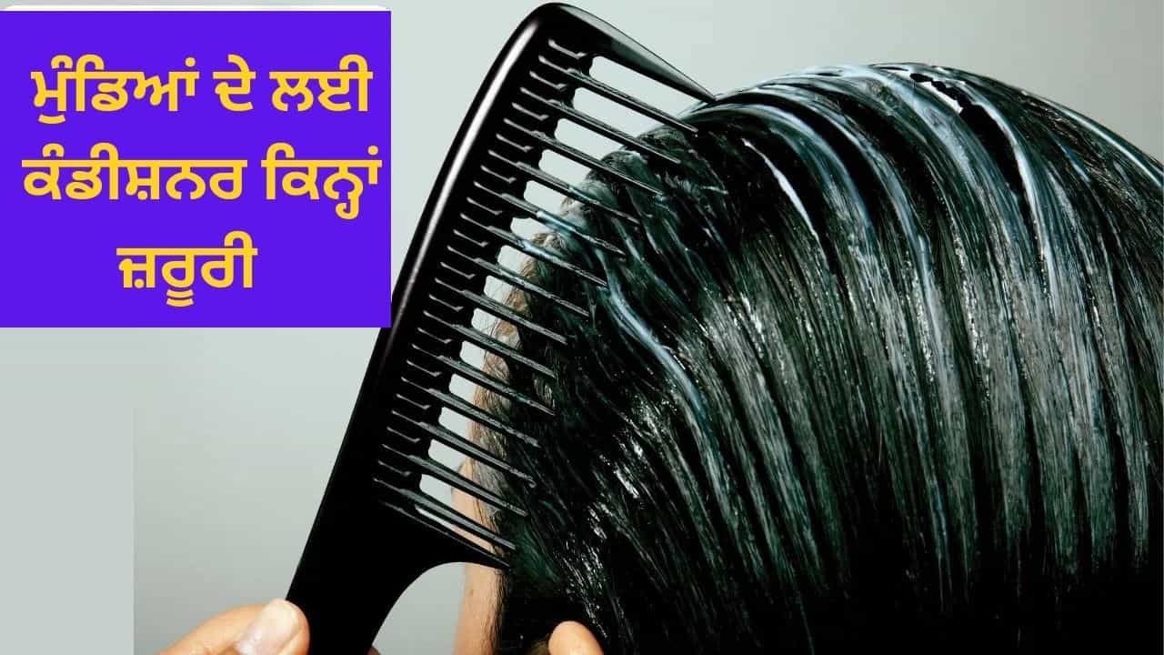 ਕੀ ਮੁੰਡਿਆਂ ਨੂੰ ਵੀ ਕੰਡੀਸ਼ਨਰ ਵਰਤਣਾ ਚਾਹੀਦਾ ਹੈ? ਕਿਹੜੀਆਂ ਗੱਲਾਂ ਦਾ ਰੱਖਣਾ ਚਾਹੀਦਾ ਹੈ ਧਿਆਨ? ਕੀ ਮੁੰਡਿਆਂ ਨੂੰ ਵੀ ਕੰਡੀਸ਼ਨਰ ਵਰਤਣਾ ਚਾਹੀਦਾ ਹੈ? ਕਿਹੜੀਆਂ ਗੱਲਾਂ ਦਾ ਰੱਖਣਾ ਚਾਹੀਦਾ ਹੈ ਧਿਆਨ?