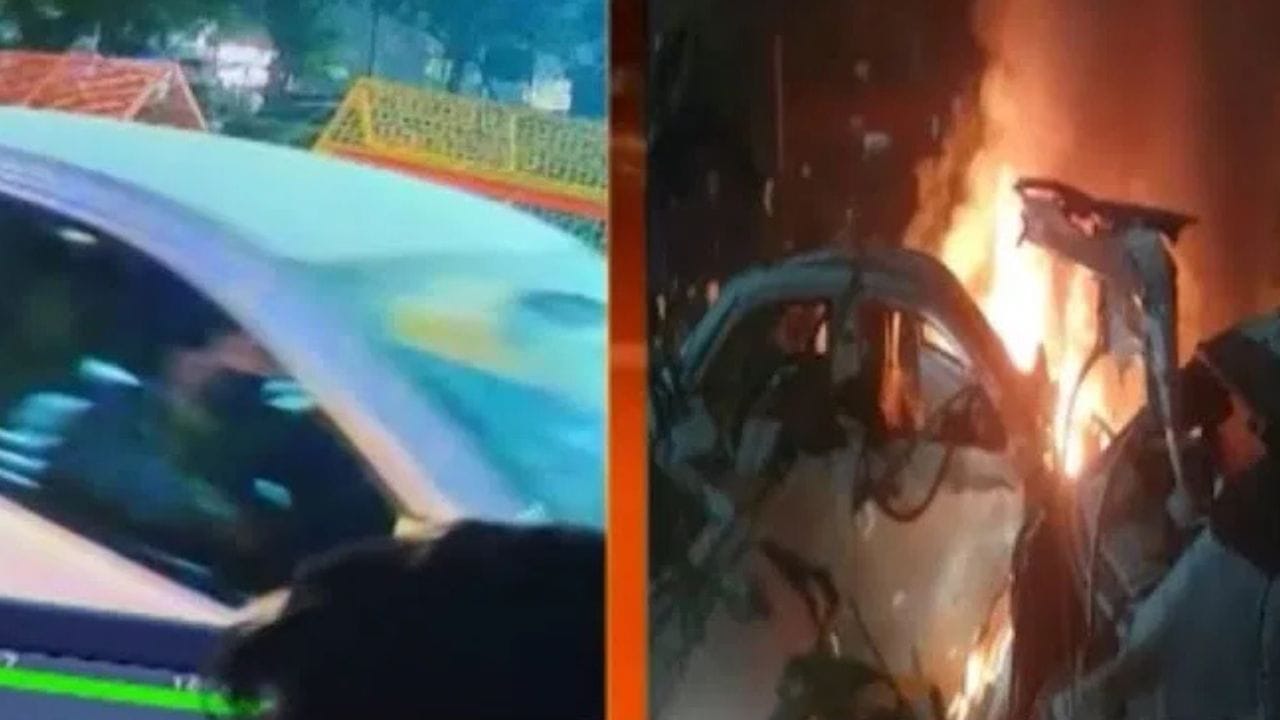 Delhi Red Fort Blast: ਦਿੱਲੀ ਧਮਾਕੇ ਦਾ ਇੱਕ ਹੋਰ CCTV ਵੀਡੀਓ ਆਇਆ ਸਾਹਮਣੇ