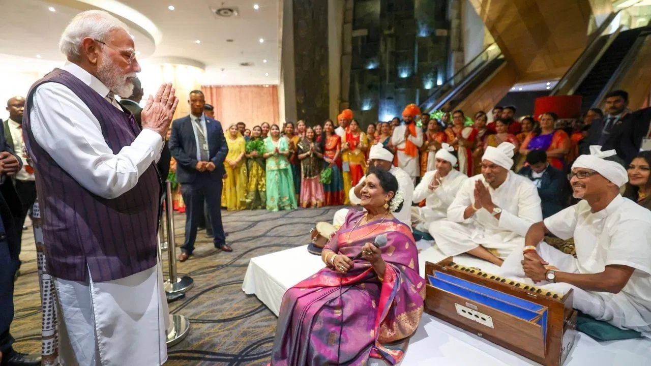 ਜੋਹਾਨਸਬਰਗ ਵਿੱਚ ਗੰਗਾ ਮਾਈਆ ਦਾ ਗੀਤ, PM ਮੋਦੀ ਨੇ ਭੋਜਪੁਰੀ ਵਿੱਚ ਕੀਤੀ ਪੋਸਟ