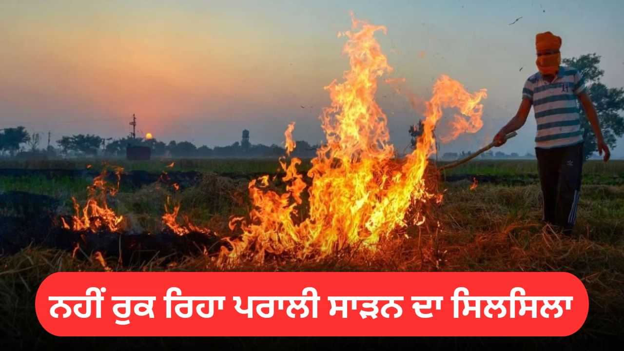 ਪੰਜਾਬ ਚ ਪਰਾਲੀ ਸਾੜਨ ਦਾ ਸਿਲਸਿਲਾ ਜਾਰੀ: ਨੋਡਲ ਅਫਸਰ ਨਿਯੁਕਤ, ਫਿਰ ਵੀ ਕਿਸਾਨ ਲਗਾ ਰਹੇ ਅੱਗ