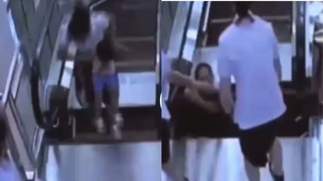 ਮਾਂ ਨੇ ਬੱਚੇ ਨੂੰ ਬਚਾਉਣ ਲਈ ਆਪਣੇ ਆਪ ਨੂੰ ਕਰ ਦਿੱਤਾ ਕੁਰਬਾਨ, ਐਸਕੇਲੇਟਰ ਟੁੱਟਦੇ ਹੀ ਉਸ ਵਿਚ ਸਮਾ ਗਈ ਮਹਿਲਾ