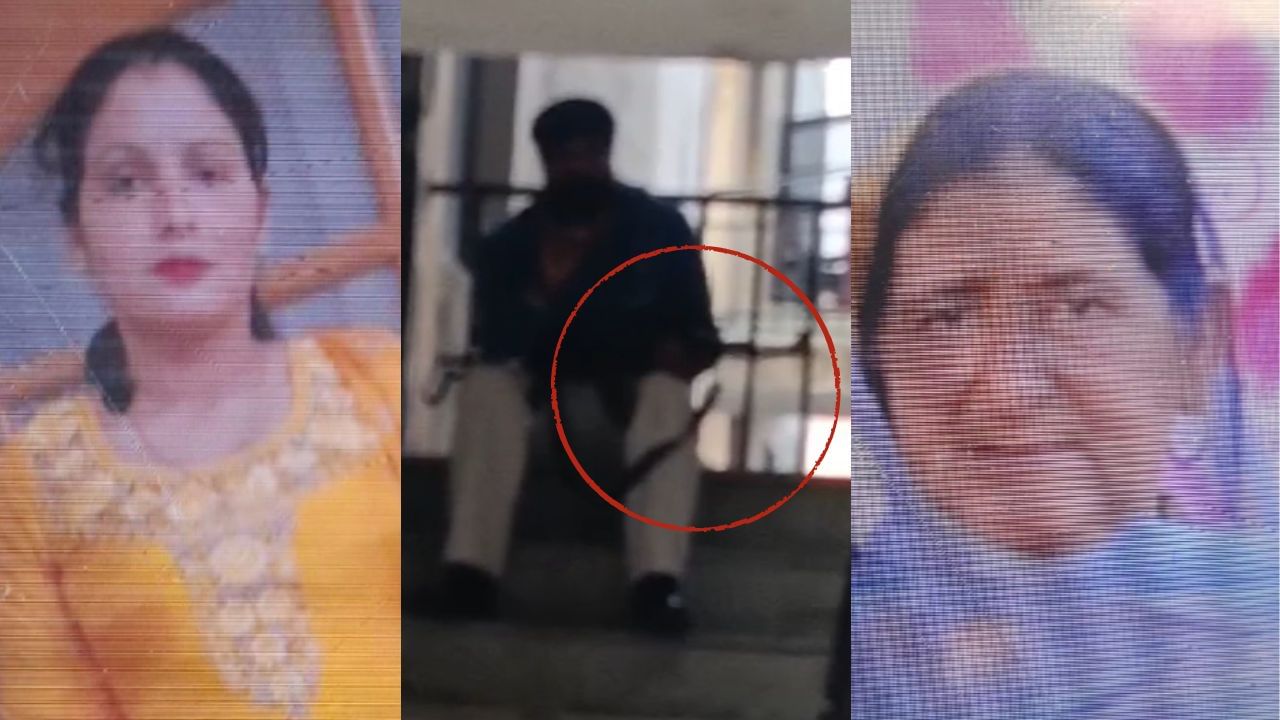 ਗੁਰਦਾਸਪੁਰ: ਪਹਿਲਾਂ ਪਤਨੀ ਤੇ ਸੱਸ ਦਾ ਕਤਲ, ਫਿਰ ਸਾਬਕਾ ਫੌਜੀ ਨੇ ਪੁਲਿਸ ਦੇ ਘੇਰੇ 'ਚ AK-47 ਨਾਲ ਖੁਦ ਨੂੰ ਮਾਰੀ ਗੋਲੀ