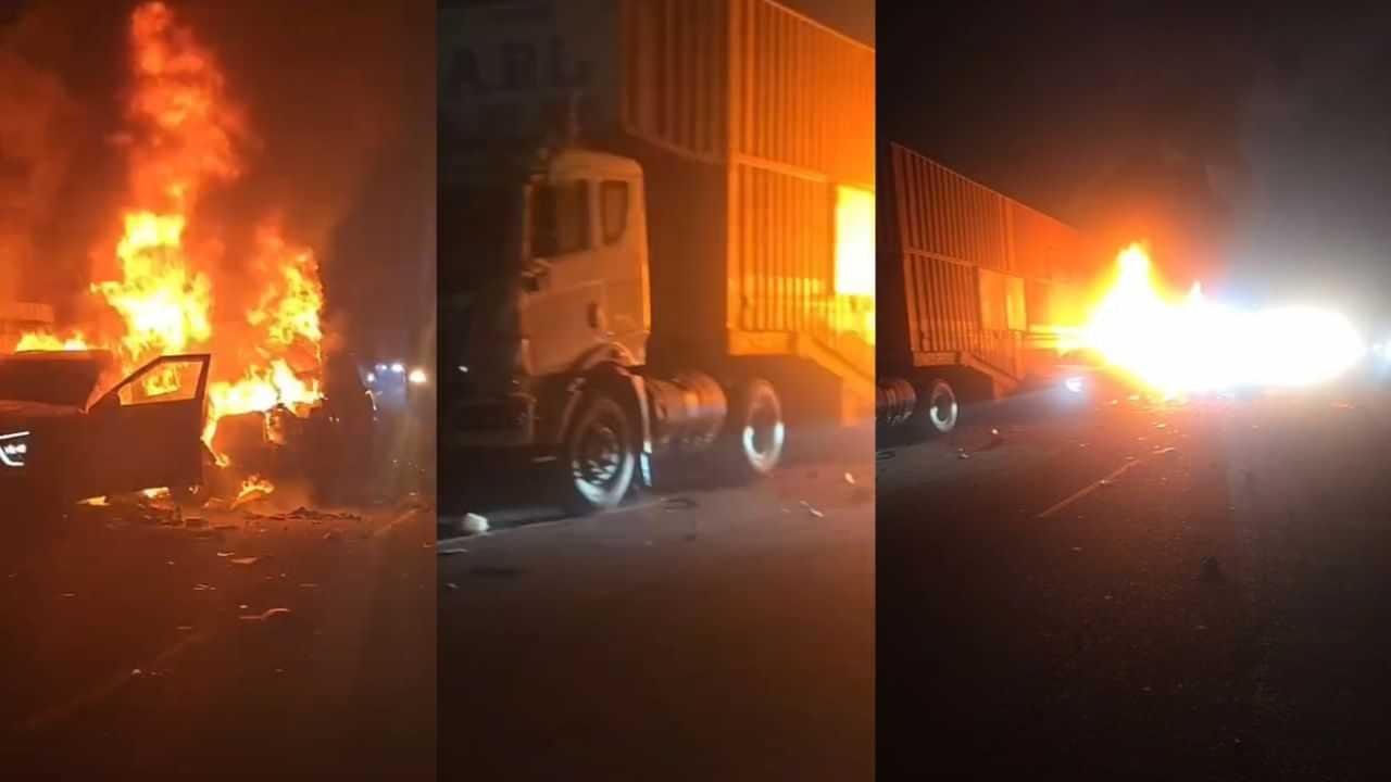 ਫਗਵਾੜਾ-ਜਲੰਧਰ ਹਾਈਵੇਅ ਤੇ ਵੱਡਾ ਹਾਦਸਾ, ਦੋ ਲੋਕਾਂ ਦੇ ਮਾਰੇ ਜਾਣ ਦਾ ਖਦਸ਼ਾ, ਕਈ ਜ਼ਖਮੀ ਫਗਵਾੜਾ-ਜਲੰਧਰ ਹਾਈਵੇਅ ਤੇ ਵੱਡਾ ਹਾਦਸਾ, ਦੋ ਲੋਕਾਂ ਦੇ ਮਾਰੇ ਜਾਣ ਦਾ ਖਦਸ਼ਾ, ਕਈ ਜ਼ਖਮੀ