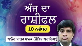 Aaj Da Rashifal: ਅੱਜ ਦਾ ਦਿਨ ਵਿੱਤੀ ਯੋਜਨਾਬੰਦੀ ਤੇ ਫੈਸਲਿਆਂ ਲਈ ਇੱਕ ਚੰਗਾ ਸਮਾਂ, ਜਾਣੋ ਅੱਜ ਦਾ ਰਾਸ਼ੀਫਲ...