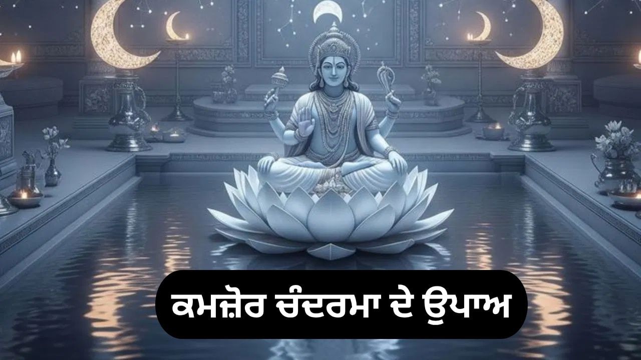 ਕੁੰਡਲੀ ਵਿੱਚ ਕਮਜ਼ੋਰ ਚੰਦਰਮਾ ਨੂੰ ਮਜ਼ਬੂਤ ​​ਕਰਨ ਲਈ ਕੀ ਕਰਨਾ ਚਾਹੀਦਾ ਹੈ?